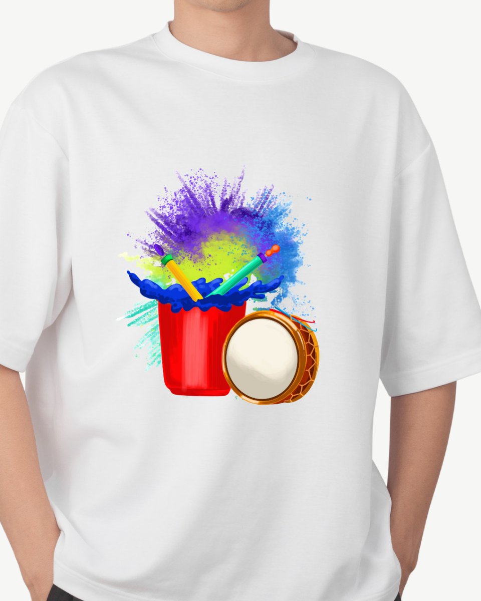 Jhulkii's tweet photo. Holi is coming! Want to splash your love with a customized tee? Share a funny meme, a sweet message, or a crazy pic with us, and we'll print it on a comfy tee! π¨π©·
DM us on +91 9001566679 π©
#Jhulki #HoliLove #CustomizedTees https://t.co/rTXAndy8Lq