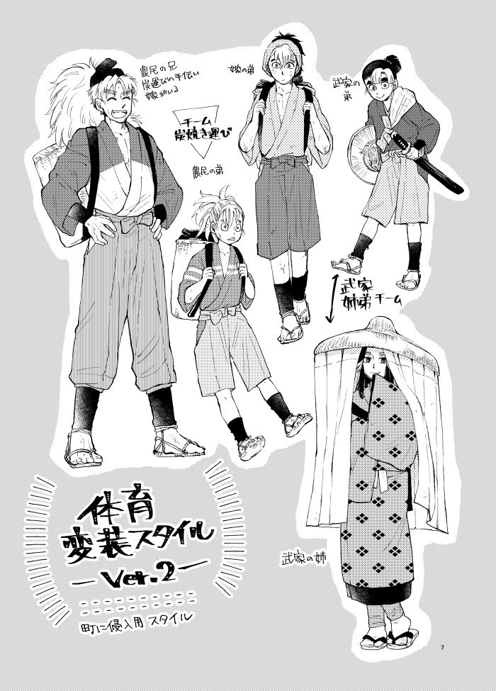 春コミ忍FES30新刊
体育+こへ滝本再録サンプルです。
ツリーにサンプル続きます。
描き下ろしもあります～ 