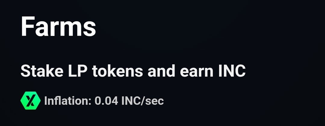 KreigWardall_85's tweet image. #IncentiveToken inflation cut another 10%. People continue to sell #INC but it continues to get rarer and rarer. Doesn't make sense to sell something you can't really earn anymore.

#Pulsechain #PulseX