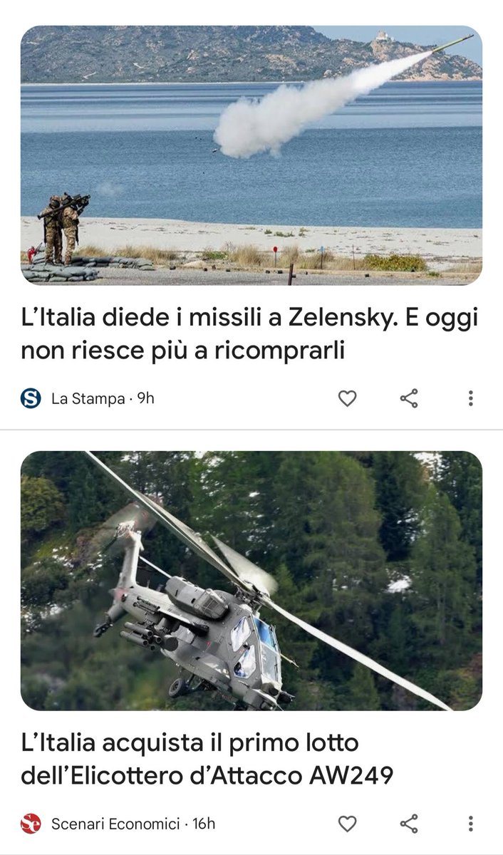 Ritaglio da uno screenshot di Google News.
Ho l' impressione di essere preso per i fondelli.