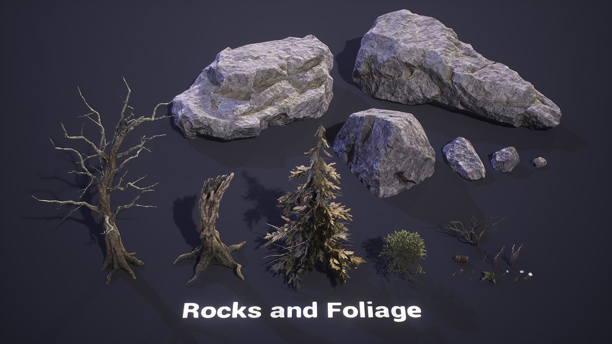 CrypticRealmsX's tweet photo. Hundreds of props, blueprints and level instances, well optimized for both Nanite and classic workflows with LODs!

Check out the Fab listing for more! https://t.co/AvZ2B5f5Nz