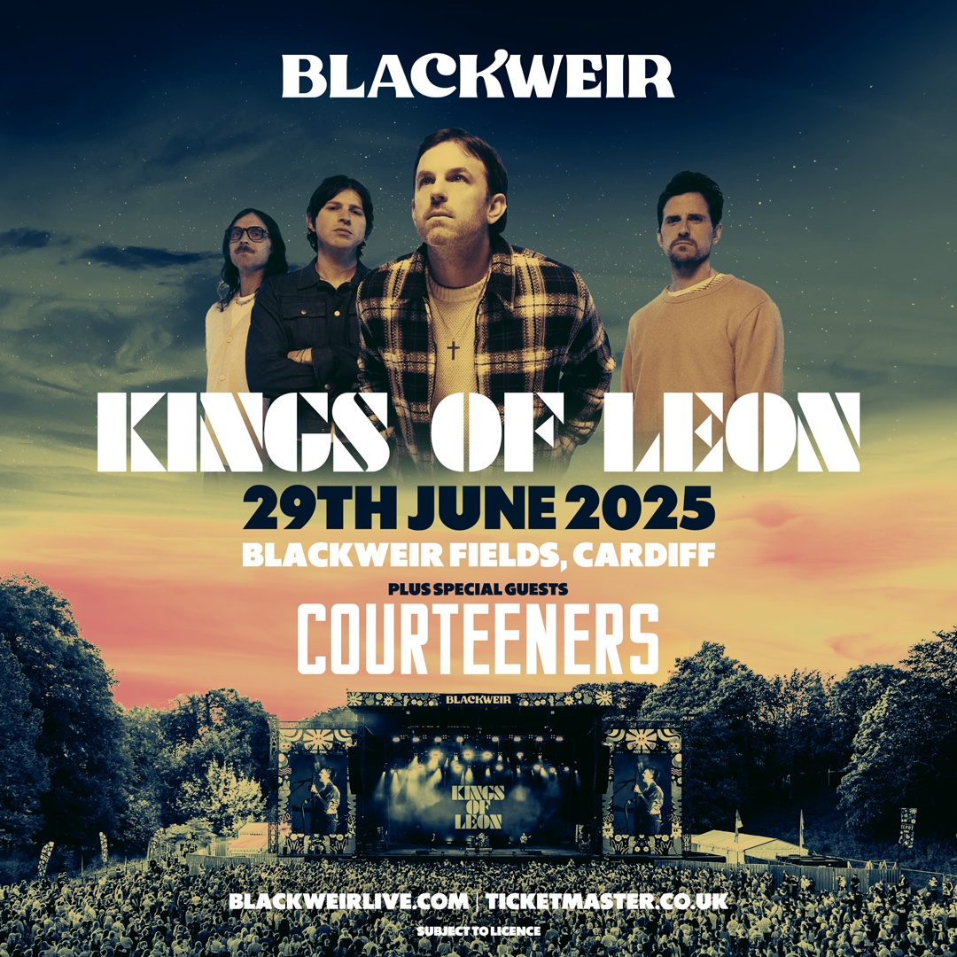 Courteeners (@thecourteeners) on Twitter photo Courteeners will be special guests at <a href="/KingsOfLeon/">Kings Of Leon</a>’s Cardiff Blackweir Fields show on Sunday 29th June 2025. Tickets are on sale now from: ticketmaster.co.uk/event/1F00617D… Courteeners will be special guests at <a href="/KingsOfLeon/">Kings Of Leon</a>’s Cardiff Blackweir Fields show on Sunday 29th June 2025. Tickets are on sale now from: ticketmaster.co.uk/event/1F00617D…