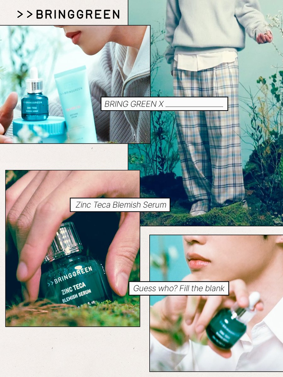 𝙂𝙐𝙀𝙎𝙎 𝙒𝙃𝙊? 𝙁𝙄𝙇𝙇 𝙏𝙃𝙀 𝘽𝙇𝘼𝙉𝙆!

𝗕𝗥𝗜𝗡𝗚𝗚𝗥𝗘𝗘𝗡 𝗫 _________

#브링그린 #BRINGGREEN