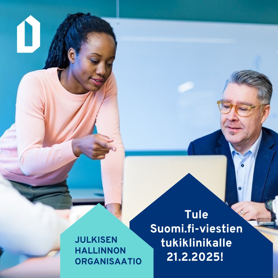 Kaipaako organisaationne tukea Suomi.fi-viestien käyttöön? Tule Suomi.fi-viestien tukiklinikoille! 

💡21.2.2025 aiheenamme on ”Elämäntilanteiden vaikutukset - hyvinvointialueen näkökulma Suomi.fi-viestien hyödyntämiseen"

Ilmoittaudu mukaan 👉 lyyti.in/Suomifiviestie…