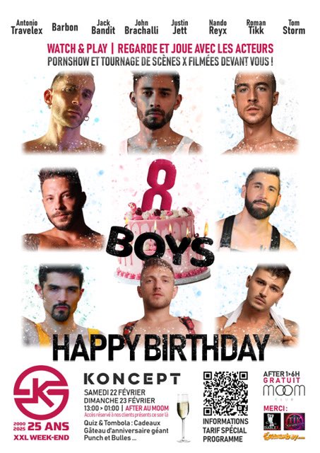 Bonjour a tous,

J-1 avant notre notre TouzeBio XXL !🔥 
( J-2 avant notre Week-End Anniversaire )

Attention:
Exceptionnellement, en raison de l’évémement,

👉 Le sauna sera fermé toute l’après-mídi et ouvrira ses portes a 19h30 !
( comme indiqué sur notre fiche Google et Web )