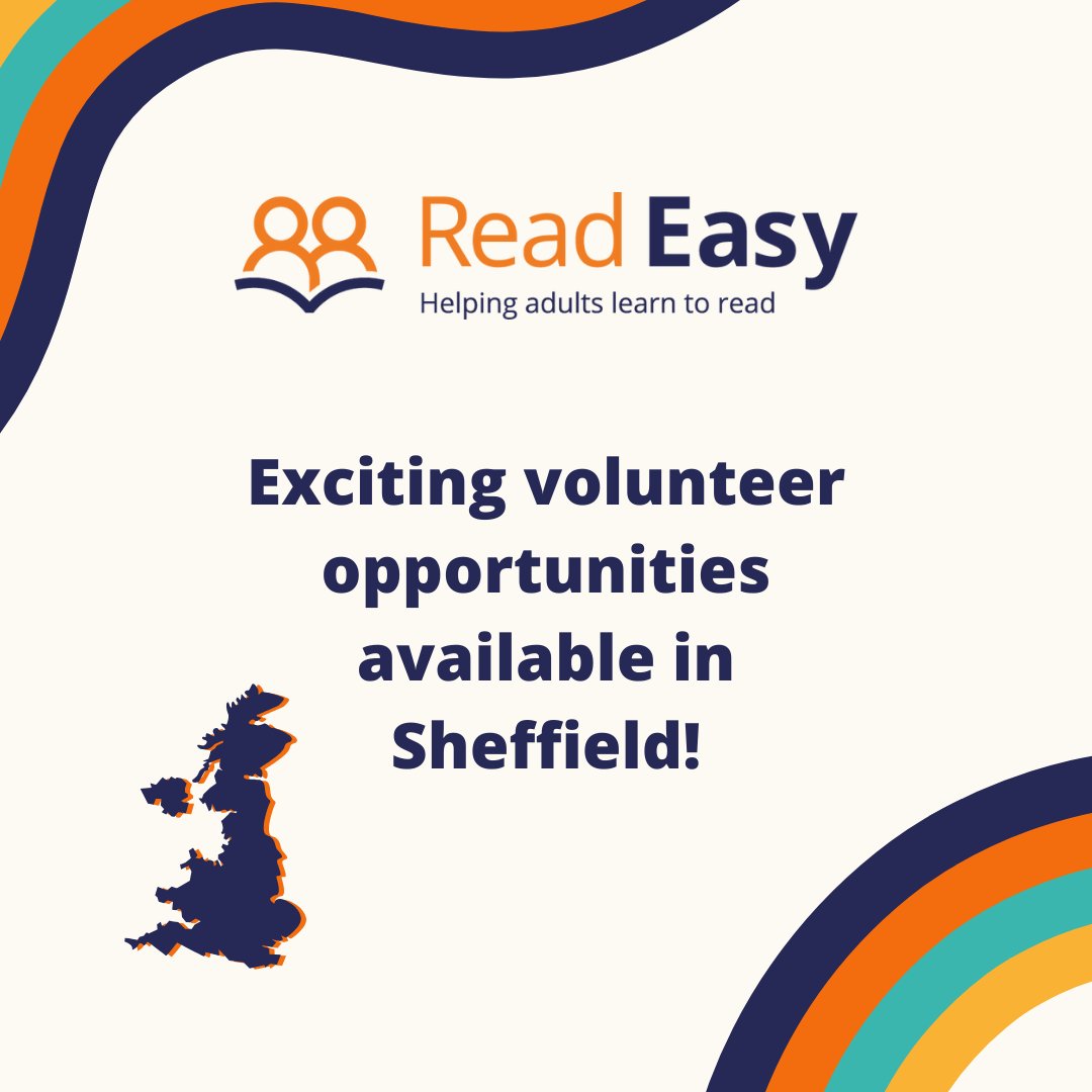 ReadEasyUK's tweet image. Time to be a part of our exciting new stage of growth!  Are you based in Sheffield or East Yorkshire and the surrounding areas? Get in touch to discuss with us further! @readeasysheff
readeasy.org.uk/groups/sheffie…
📚🤝 #VolunteerWithUs #Sheffield #EastYorkshire #MakeADifference