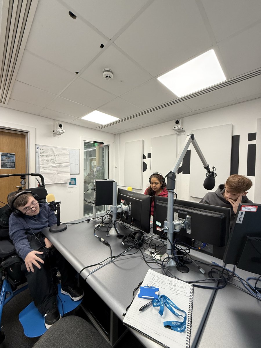 Adele's radio training group have been taking the airwaves by storm this week and went live on air for the first time! 📻

If you are living in one of our areas and would like to register your interest for the next radio training group then get in touch - volunteer@shmu.org.uk