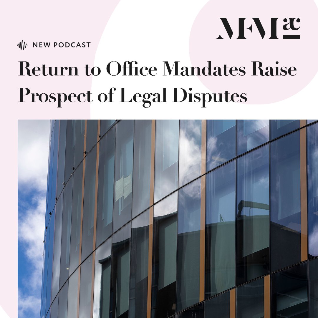 In this week's Employment Law podcast, David Hossack and Caroline Maher discuss the increasing number of employers issuing return to office mandates and the legal issues which arise from this.

Listen here: ow.ly/OWcs50V279T

#UKEmpLaw