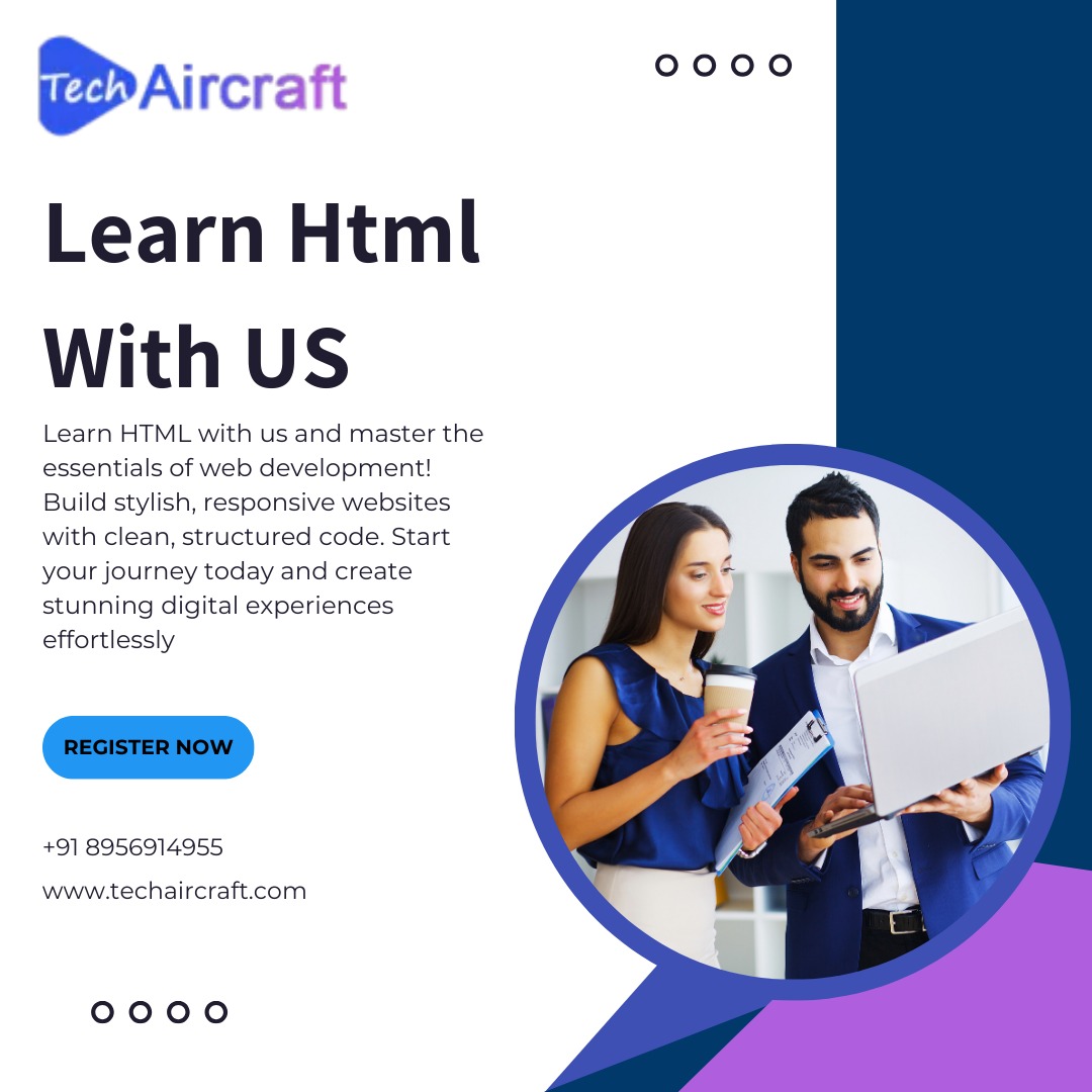 Techaircrafts's tweet image. "Ready to dive into the world of web development? 🌐 Learn HTML with us and unlock the power of building your very own websites from scratch! HTML is the foundation of the web,
#LearnHTML #WebDevelopment #HTMLForBeginners #CodingJourney #TechSkills #WebDesign