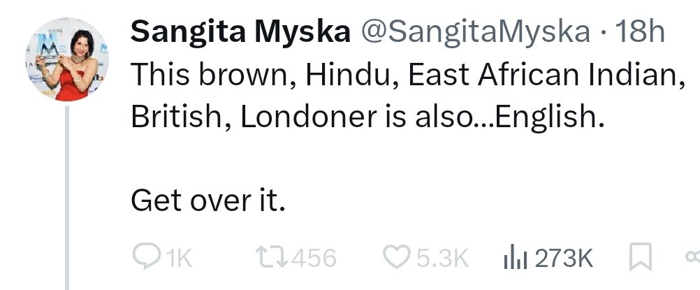 Sargon_of_Akkad's tweet image. This sudden push from a bunch of Britain-hating foreigners to try and persuade you that they identify as English is indicative that the mood of the country is changing and they don't want to be left on the outside after doing everything they can to hurt us for so many years.