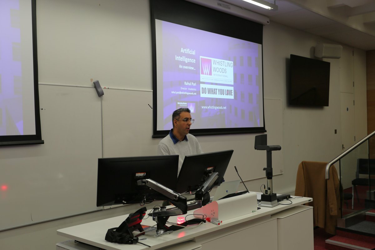 Queen Mary Faculty of Humanities & Social Sciences (@qmul_hss) on Twitter photo ๐ฌ๐ค โItโs important to find a balance between using AI & human creativity,โ says <a href="/rahulpuri/">Rahul Puri</a> , Director of Academics at <a href="/Whistling_Woods/">Whistling Woods International</a>. He delivered a masterclass on AI & Film at <a href="/QMUL/">Queen Mary University of London</a> , exploring AIโs impact on filmmaking. Read more: qmul.ac.uk/sllf/film-studโฆ ๐ฌ๐ค โItโs important to find a balance between using AI & human creativity,โ says <a href="/rahulpuri/">Rahul Puri</a> , Director of Academics at <a href="/Whistling_Woods/">Whistling Woods International</a>. He delivered a masterclass on AI & Film at <a href="/QMUL/">Queen Mary University of London</a> , exploring AIโs impact on filmmaking. Read more: qmul.ac.uk/sllf/film-studโฆ