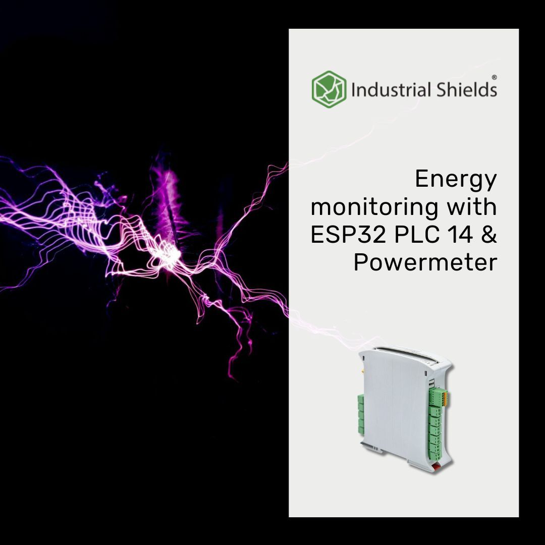 Monitor key electrical parameters like voltage, current, and energy consumption in real time.

⚡ With the Powermeter and #ESP32 PLC 14, detect anomalies, prevent failures, and enhance energy management. 📊💡 
How? 👉 buff.ly/4b7uFEM 

#EnergyMonitoring #OpenSource