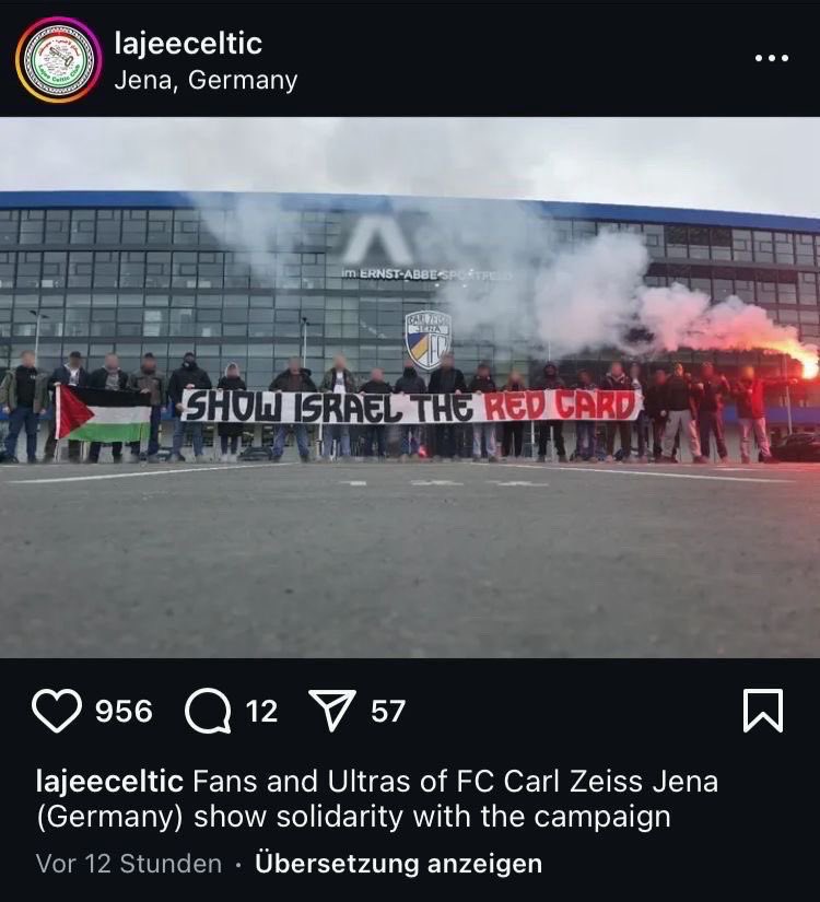 timwagner_FDP's tweet image. Abscheulich, wie hier im Namen des Sports #Israel und jüdisches Leben in #Deutschland diffamiert wird. #Jena ist eine weltoffene Stadt und jüdisches Leben ist hier willkommen! 🇮🇱 @ulfposh