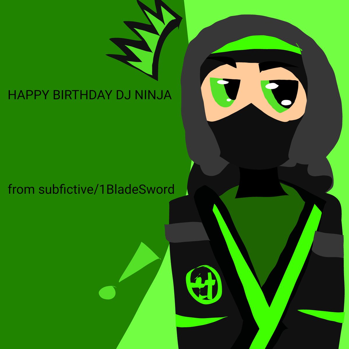 subfictive's tweet image. Happy birthday oomf @_DJNinja