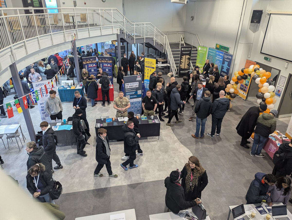 Looking for something to do today? 🤔

Come join us at our City Skills campus from now till 1pm for our Meet the Employer Event! With a large focus on apprenticeship opportunities we have plenty of employers for you to engage with and gain valuable information from! ✅