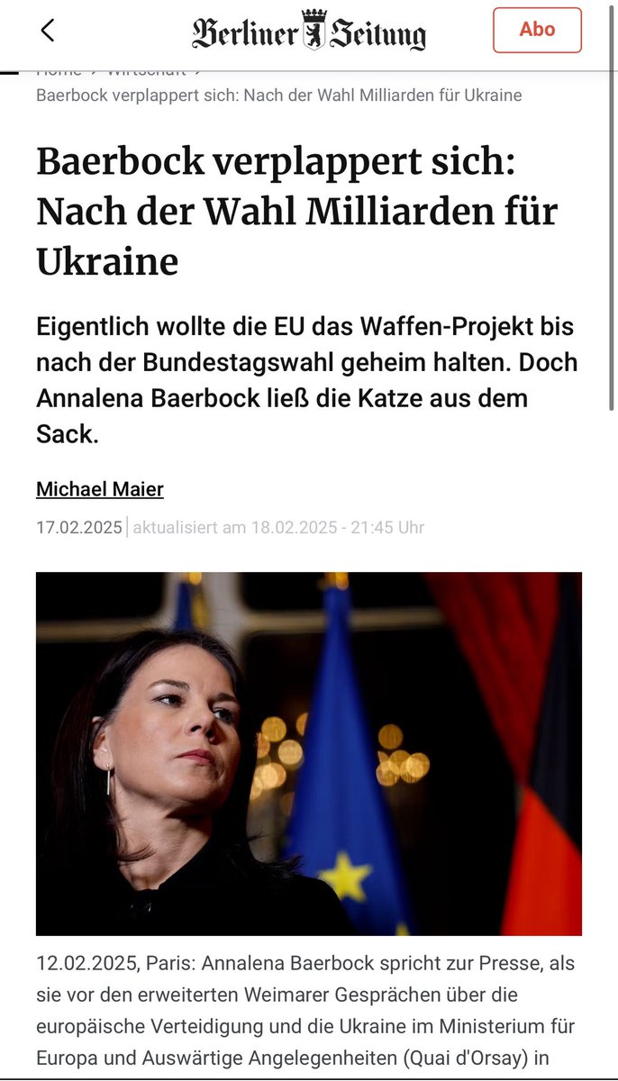 Ich kann dieses ganze gesabbel von unseren Politikern nicht mehr hören, labern etwas über Umweltschutz und im selben Moment wollen Sie Milliarden locker machen für Krieg… was ist das für eine Doppelmoral?!