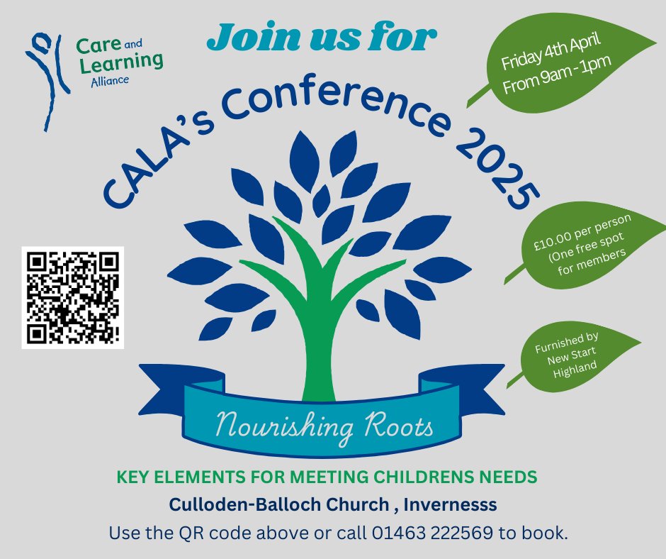 Conference 2025 Nourishing Roots - Our soon to be announced lineup of speakers  promises an event with valuable knowledge and practical takeaways. Connect, learn, and grow together! Details below – scan the QR code to book. We hope to see you there💛 #CALANourishingRoots