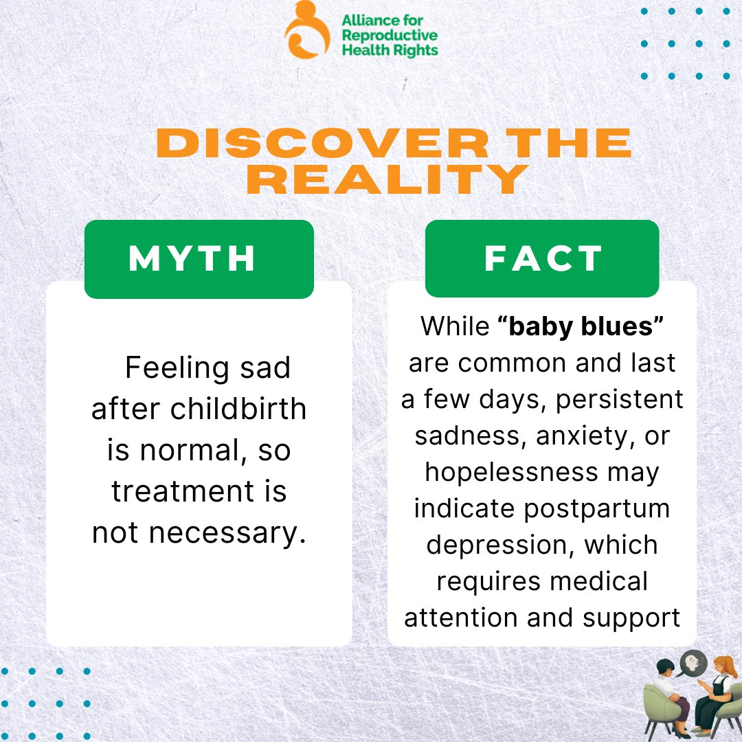 It is completely normal to feel sad after childbirth, but it is also very important to talk to your healthcare provider about how you feel.
Seeking support can help you navigate these emotions and ensure your well-being.
#maternalmentalhealth
#youarenotalone
#arhrimpacts
