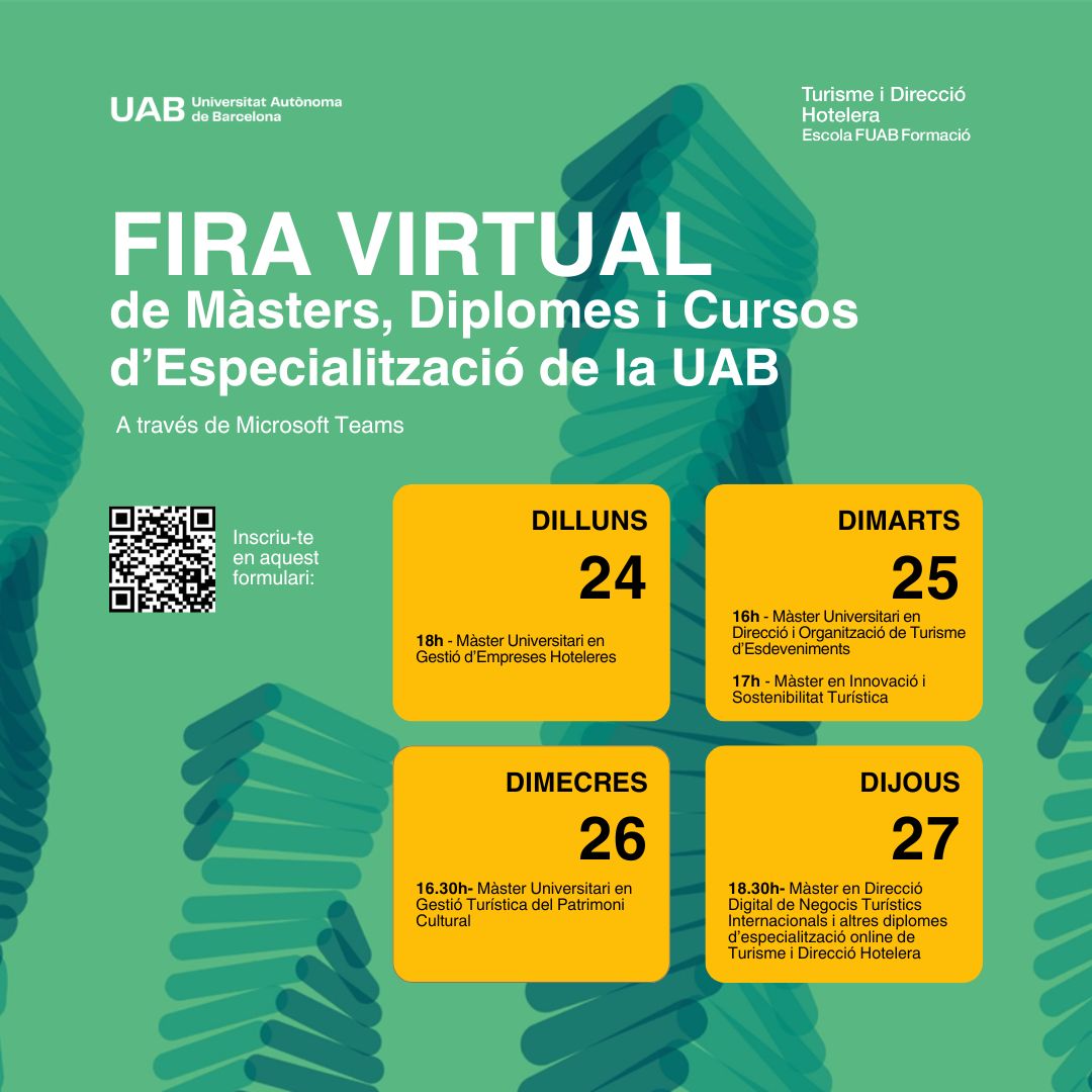 Turisme i Direcció Hotelera UAB tweet media