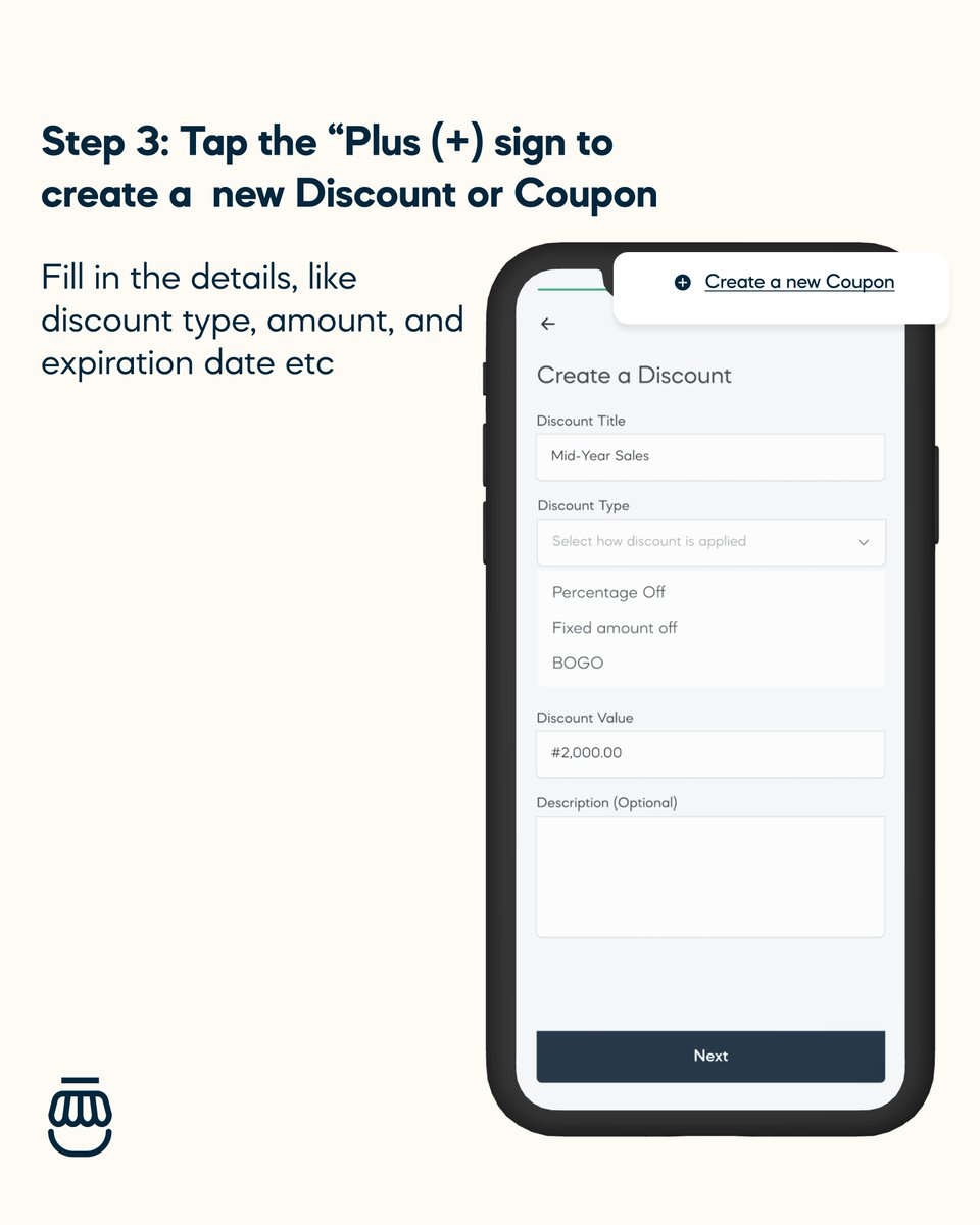 StoreJars's tweet photo. With StoreJars, creating discounts is easy and effective. Swipe to learn how! 

👉 Log in now and start creating discounts! Don’t have the StoreJars app yet? Get it here: https://t.co/tEHAezRBIN

#smallbusinessowners #ecommerceapp #businessmanagement https://t.co/3Zis813H9L