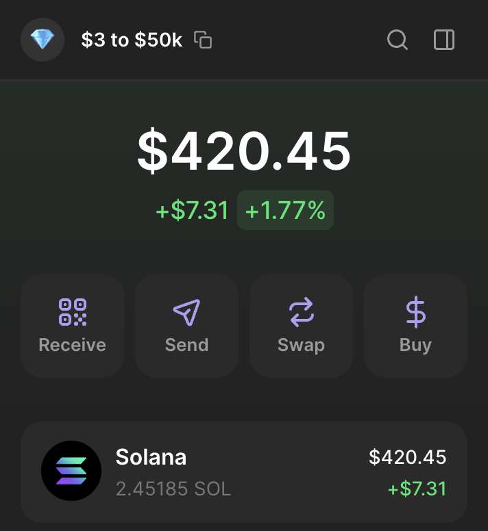 Simba_crpt's tweet image. $3 to $50,000 challenge has begun!

DAY 2:

- Every call, every move, posted live.
- If you don&apos;t have $SOL to start, I&apos;ll give it to you for free.

Accepted: 105/150 (Increased to 150 spots)

The next $ALPHA , the next $HOOD – I’m coming for YOU!

• Like &amp;amp; Retweet
• Comment…