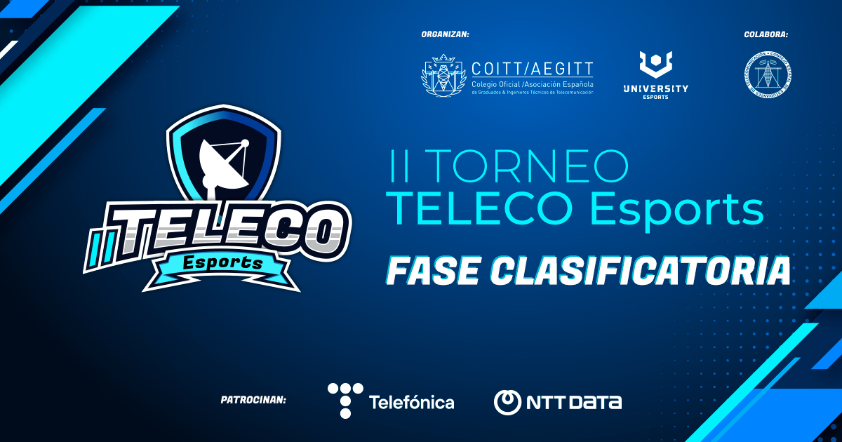 🎮 ¡El II Torneo #TelecoEsports ya ha comenzado!

En esta primera ronda, ya se vivieron reñidos enfrentamientos entre los equipos más destacados. 

Puedes consultar los resultados completos y las puntuaciones de los equipos ganadores aquí 👇🏼

telecos.zone/index.php/actu…