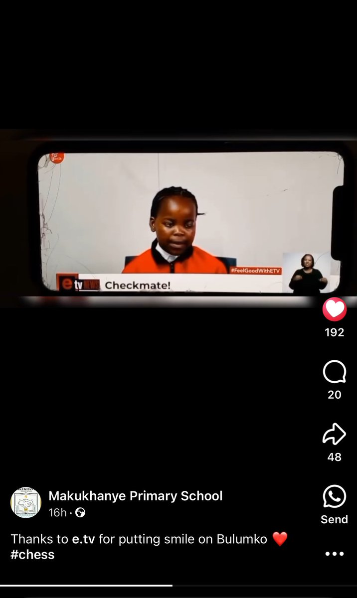 Dear <a href="/GaytonMcK/">Gayton McKenzie</a> please do intervene and make one of our student’s dream to come true and go to Greece to play chess