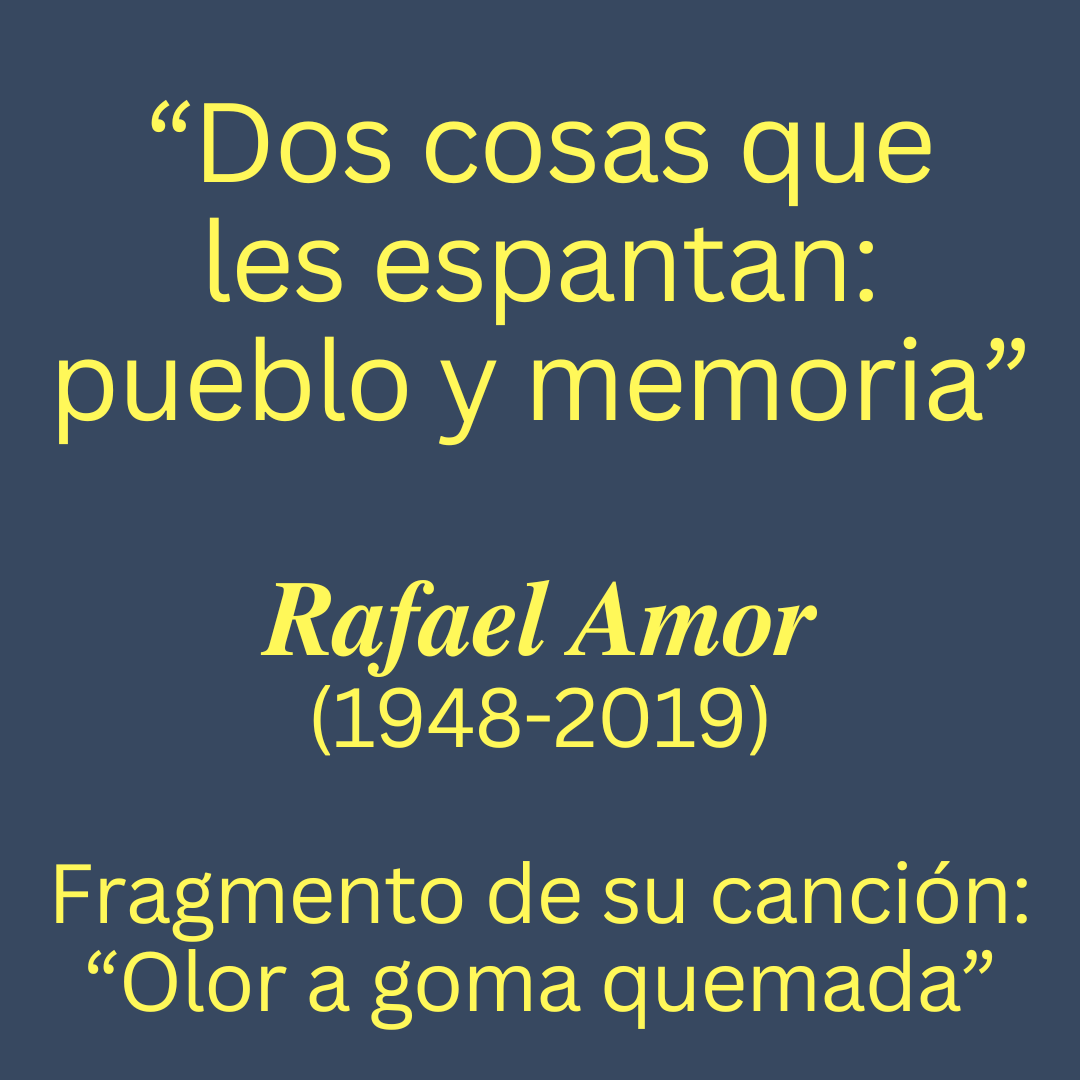 RAFAELAMORPOETA's tweet photo. "OLOR A GOMA QUEMADA" Letra y música 𝑹𝒂𝒇𝒂𝒆𝒍 𝑨𝒎𝒐𝒓 / CD “EL MUNDO SE MUEVE” / Grabado el 12 de octubre de 2001 en la sala
https://t.co/2u9fe4R5Rw https://t.co/IID8iTAdoL