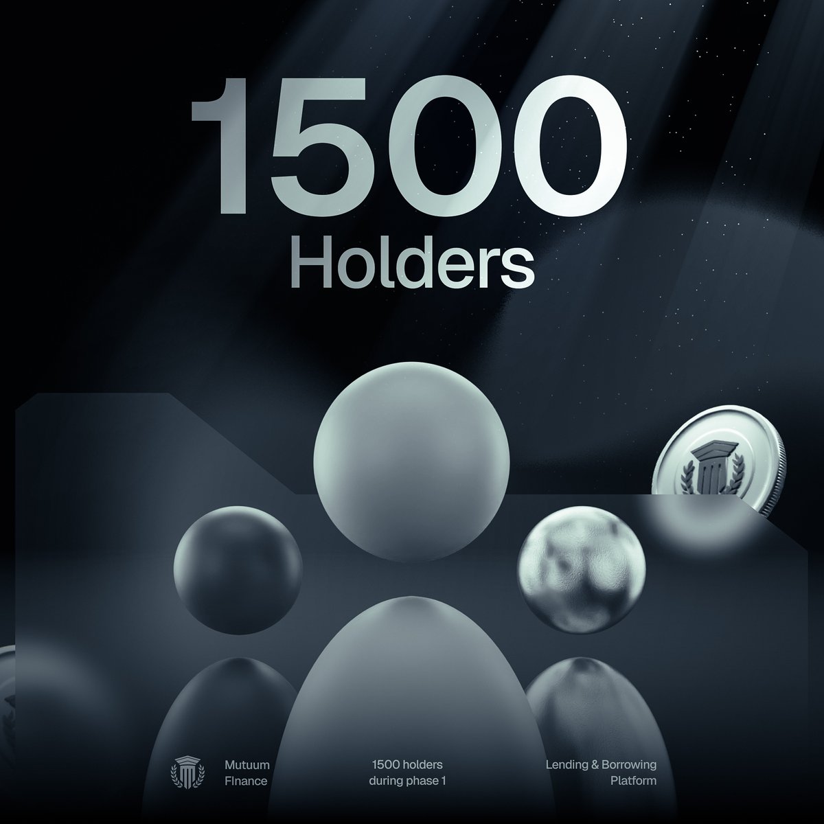 Mutuum Finance continues to grow, now reaching over 1,500 holders. This milestone reflects the strength of the community and the trust in this vision. A solid foundation is being built for what’s ahead.

The banner image for this achievement was created by a community member,