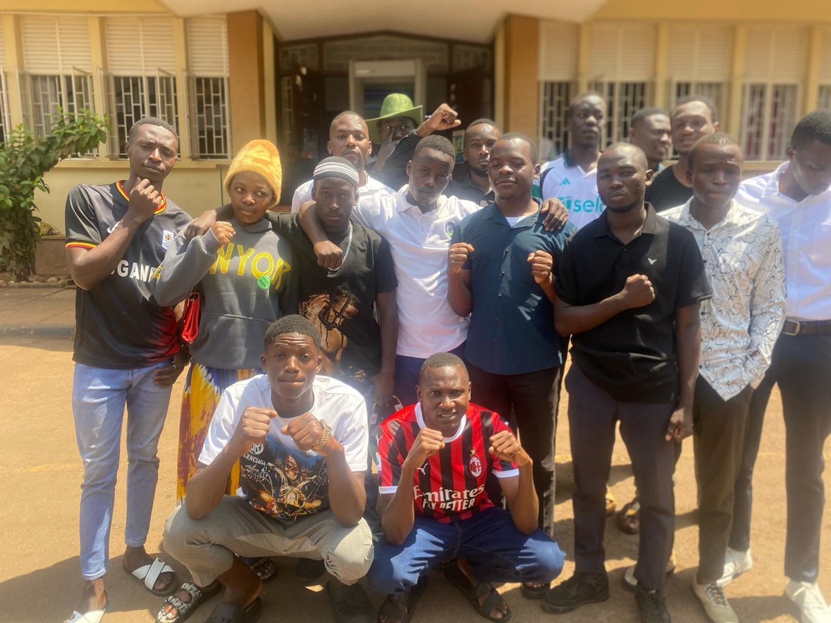 stopEACOP's tweet photo. 🚨 Quick updates: 

1️⃣ Case against 15 youth activists arrested on 11 Nov 2024 has been dismissed! They were protesting #EACOP &amp; pushing for RE
Pictures courtesy of @YGCUganda 

2️⃣ Tomorrow, the court will hear the case of the 20 protestors (incl. 7 PAPs from Hoima) #StopEACOP https://t.co/FHfNKYBb2u