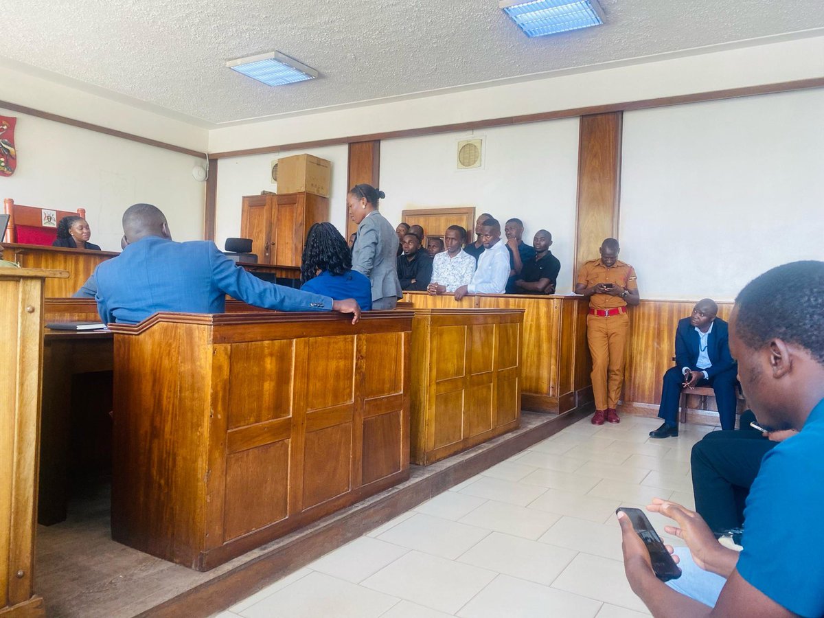 StopEACOP (@stopeacop) on Twitter photo 🚨 Quick updates:
1️⃣ Case against 15 youth activists arrested on 11 Nov 2024 has been dismissed! They were protesting #EACOP & pushing for RE
Pictures courtesy of <a href="/YGCUganda/">Youth For Green Communities (YGC).</a>
2️⃣ Tomorrow, the court will hear the case of the 20 protestors (incl. 7 PAPs from Hoima) #StopEACOP 🚨 Quick updates:
1️⃣ Case against 15 youth activists arrested on 11 Nov 2024 has been dismissed! They were protesting #EACOP & pushing for RE
Pictures courtesy of <a href="/YGCUganda/">Youth For Green Communities (YGC).</a>
2️⃣ Tomorrow, the court will hear the case of the 20 protestors (incl. 7 PAPs from Hoima) #StopEACOP