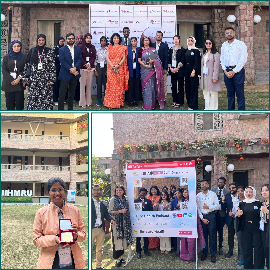 DigiSwasthya Foundation (@digiswasthya) on Twitter photo Honored to present DigiSwasthya’s paper at Pradanya 2025: Global Health Management Research Conference (GHMRC 2025) under the theme "Transformative Solutions for Managing Global Health" at <a href="/IIHMRUniversity/">IIHMR University</a> University, Jaipur, Rajasthan.
#GHMRC2025 #DigitalHealth #IIHMRJaipur Honored to present DigiSwasthya’s paper at Pradanya 2025: Global Health Management Research Conference (GHMRC 2025) under the theme "Transformative Solutions for Managing Global Health" at <a href="/IIHMRUniversity/">IIHMR University</a> University, Jaipur, Rajasthan.
#GHMRC2025 #DigitalHealth #IIHMRJaipur