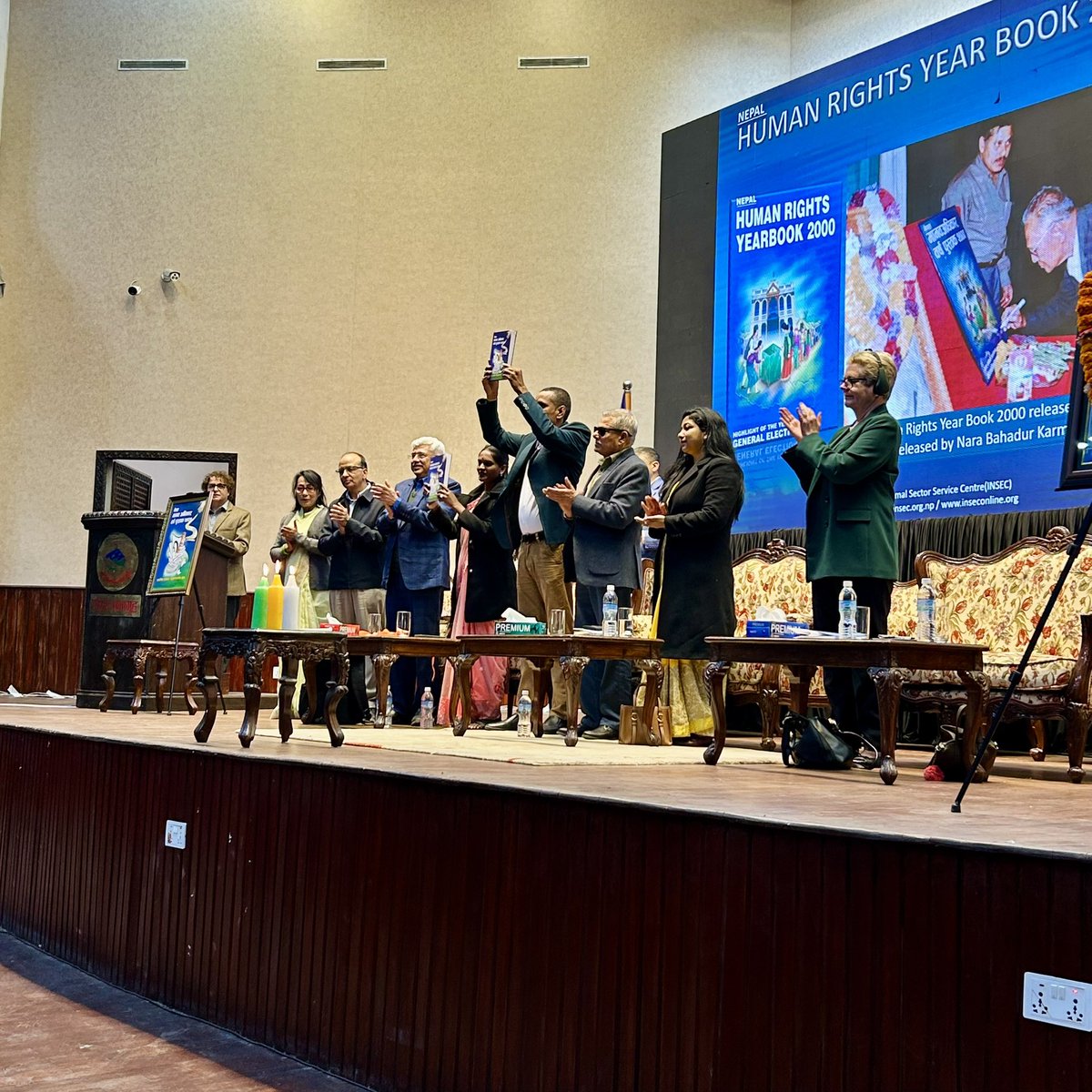 Ambassador Torun Dramdal (@norwayinnepal) on Twitter photo Congratulations <a href="/insecnepal/">Insec Nepal</a> for the successful launch of the Nepal Human Rights Yearbook 2025! Fundamental reading for anyone that wishes to understand the complex landscape of human rights in Nepal. Congratulations <a href="/insecnepal/">Insec Nepal</a> for the successful launch of the Nepal Human Rights Yearbook 2025! Fundamental reading for anyone that wishes to understand the complex landscape of human rights in Nepal.