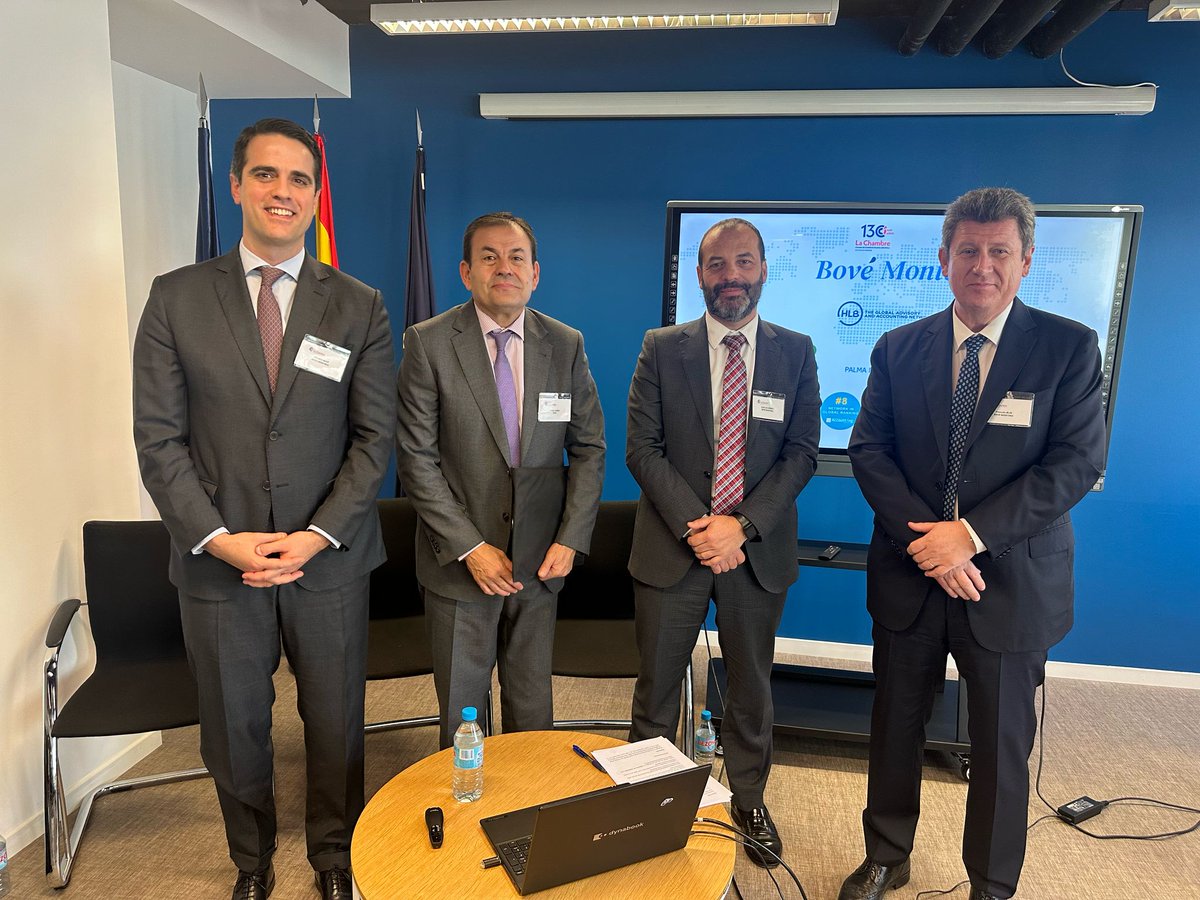Bové Montero (@bove_montero) on Twitter photo 🔔 Ayer celebramos un desayuno en colaboración con la <a href="/LachambreEsp/">Cámara de Comercio Franco-Española</a> , 📈 donde se analizaron las perspectivas #fiscales y #laborales para 2025.
¡Muchas gracias a todos los asistentes por acompañarnos!🙌
#Fiscalidad #Pilar2 #Laboral #LaChambre #Impuestos 🔔 Ayer celebramos un desayuno en colaboración con la <a href="/LachambreEsp/">Cámara de Comercio Franco-Española</a> , 📈 donde se analizaron las perspectivas #fiscales y #laborales para 2025.
¡Muchas gracias a todos los asistentes por acompañarnos!🙌
#Fiscalidad #Pilar2 #Laboral #LaChambre #Impuestos