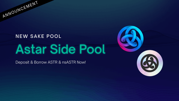 PolkadotSpace's tweet photo. 🚀Go Mainstream on @Soneium with @sakefinance!
🎉The $ASTR Side Pool is now live, bringing new earning opportunities for the community!
✅ nsASTR added, powered by #Chainsight oracle
✅ More LST ASTR & assets coming soon!
⬇️ Visit
https://t.co/IkiTmlvqwn https://t.co/b2KJuSCSW0