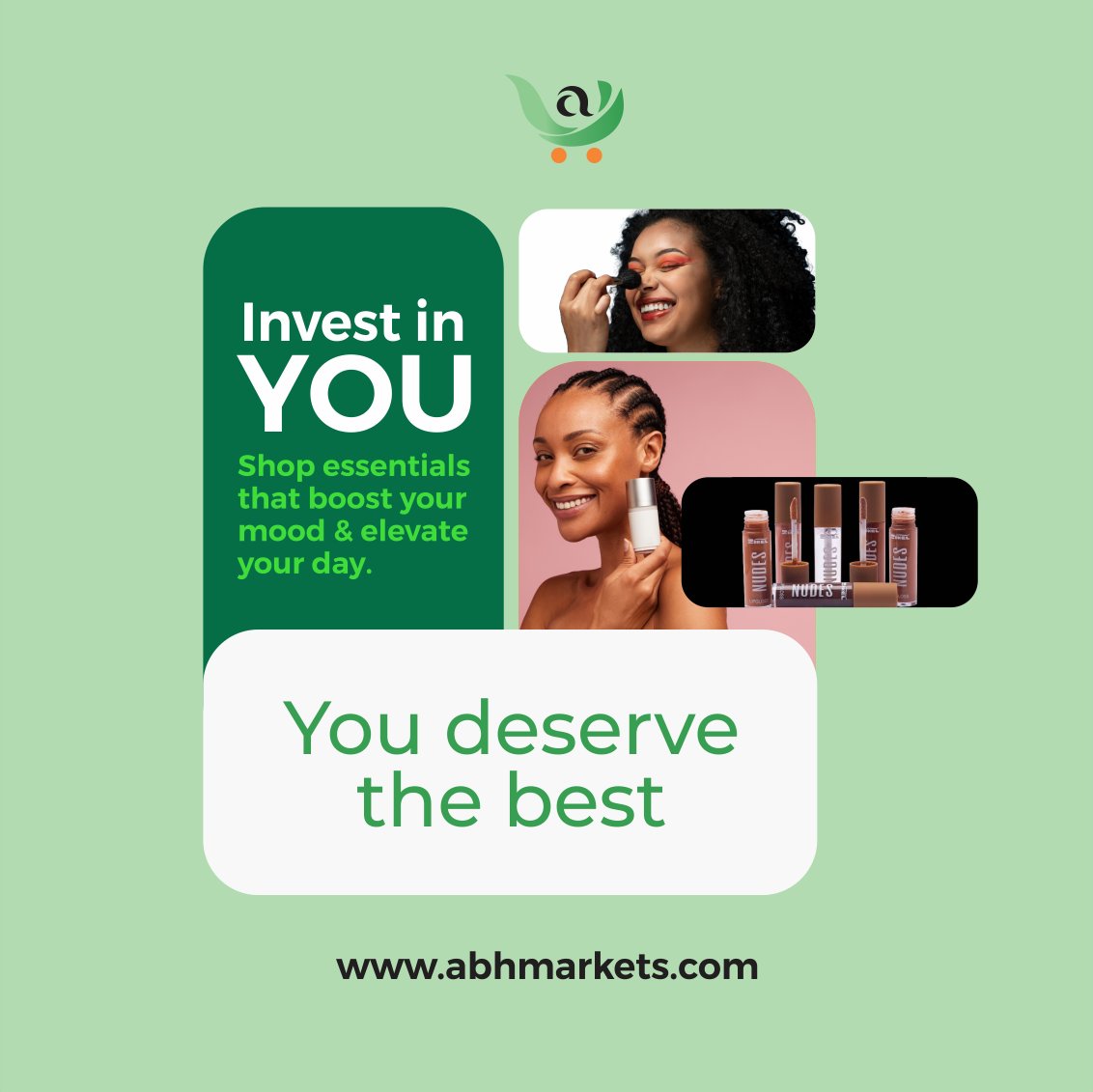 abh_markets's tweet photo. Stop waiting for someone else to make your day brighter—invest in yourself!
From cozy comforts to little luxuries, ABH Markets has everything you need to level up your self-care game. Because self-love is the best investment. 💸💚
#InvestInYou #SelfCare #ABHMarkets https://t.co/dgY47uUhLA