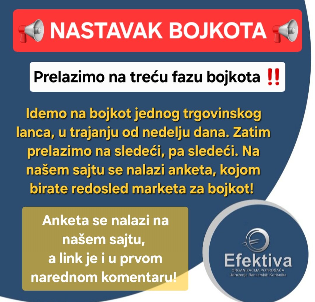 UBKEFEKTIVA's tweet photo. ‼️BOJKOT - ANKETA‼️

GLASAJ I PODELI‼️ https://t.co/Qi12xOB5q0