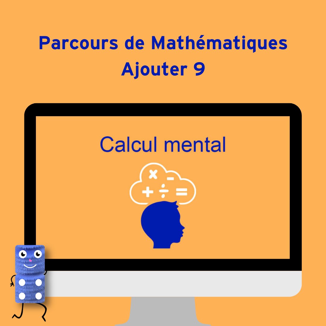 ➕Parcours de mathématiques : « Ajouter 9 »
Testez gratuitement👉tinyurl.com/txrm4j5w

Un parcours complet avec :
➡️Une fiche professeur pour vous guider
➡️Une dictée audio
➡️Trois modules d’exercices

#DNE @Maskott @belineducation #erun @edu_num @cabrilog