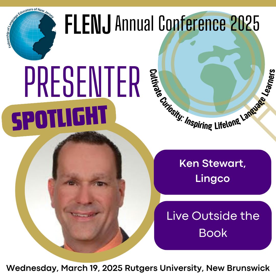 Come live outside the book with us as we explore the latest, authentic resources for novice and intermediate learners! Reserve your spot by registering today! buff.ly/4hb0qPT