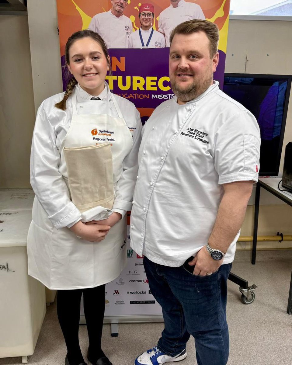Springboard FutureChef (@sbfuturechef) on Twitter photo ๐ SOUTH EAST REGIONAL FINAL ๐
Last week, we held our South East Regional Final. A huge well done to all our participants, and congratulations to our Winner, Matilda!
Matilda will be mentored by Alex Standen, Premium Lounges Head Chef at <a href="/BaxterStorey/">BaxterStorey</a> ๐ ๐ SOUTH EAST REGIONAL FINAL ๐
Last week, we held our South East Regional Final. A huge well done to all our participants, and congratulations to our Winner, Matilda!
Matilda will be mentored by Alex Standen, Premium Lounges Head Chef at <a href="/BaxterStorey/">BaxterStorey</a> ๐