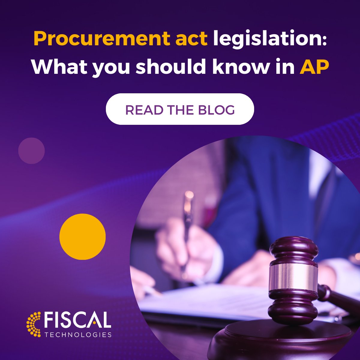 FISCALTec's tweet image. The Procurement Act 2023 will officially come into effect on the 24th February.
Are you ready for how it will affect you in P2P and AP? Our blog explains the law, and how to comply.
Read it now: eu1.hubs.ly/H0gL4Jj0
#procurementact #procurment #ap #p2p