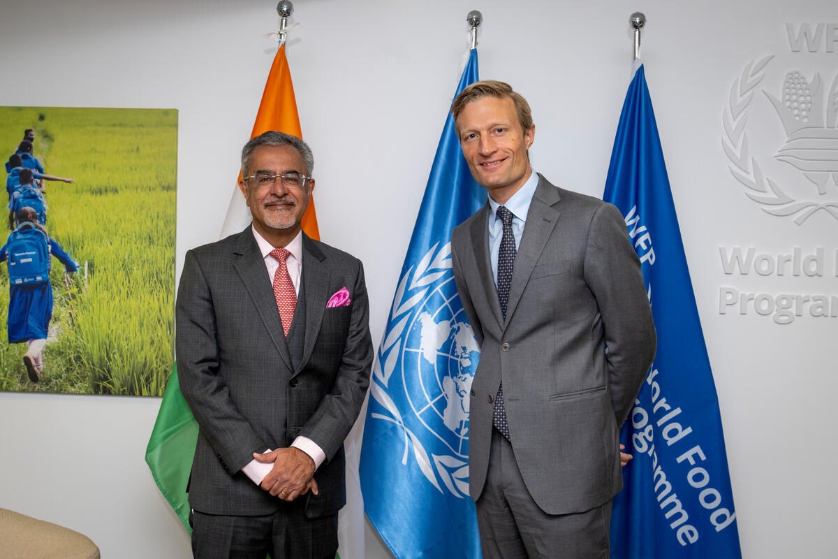 Elisabeth Faure (@elisabeth_wfp) on Twitter photo Celebrating partnership with India, Carl Skau, Deputy Executive Director <a href="/WFP/">World Food Programme</a>, met Sanjeev Chopra, Secretary, Dept of Food and Public Distribution <a href="/fooddeptgoi/">Department of Food & Public Distribution</a>, highlighting its global strategic role and growing presence in humanitarian assistance. <a href="/IndiainItaly/">India in Italy</a> <a href="/UNWFP_India/">World Food Programme in India</a> Celebrating partnership with India, Carl Skau, Deputy Executive Director <a href="/WFP/">World Food Programme</a>, met Sanjeev Chopra, Secretary, Dept of Food and Public Distribution <a href="/fooddeptgoi/">Department of Food & Public Distribution</a>, highlighting its global strategic role and growing presence in humanitarian assistance. <a href="/IndiainItaly/">India in Italy</a> <a href="/UNWFP_India/">World Food Programme in India</a>