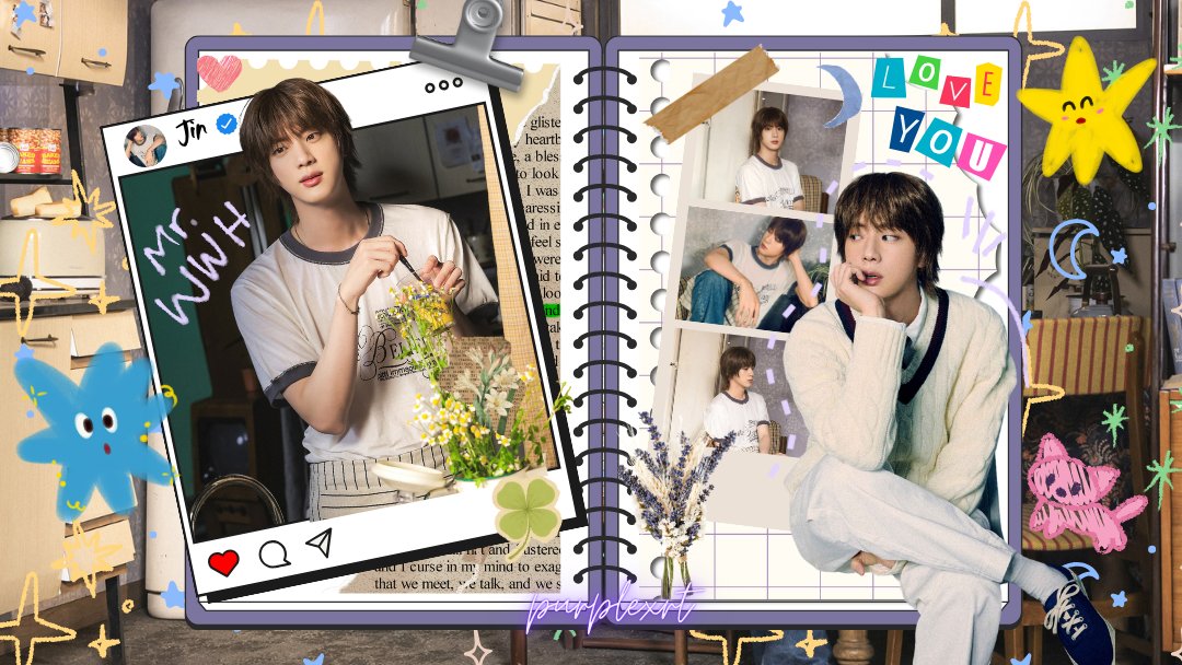 purplexrt's tweet image. Kim Seokjin editt🫶🏻💗