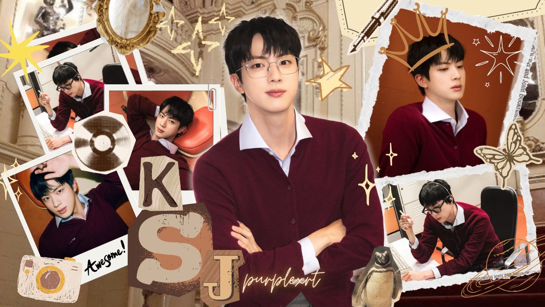 purplexrt's tweet image. Kim Seokjin editt🫶🏻💗