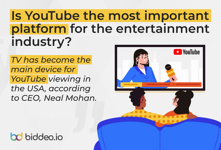 Biddeo_adtech's tweet photo. 🎥 YouTube is solidifying its position in the entertainment industry, with a significant change in how users consume content within the platform📺

Start optimizing your video marketing today and unlock the full potential of YouTube's reach!

#Biddeo #YouTube #poweredbykimia https://t.co/o7GjAKbWdB