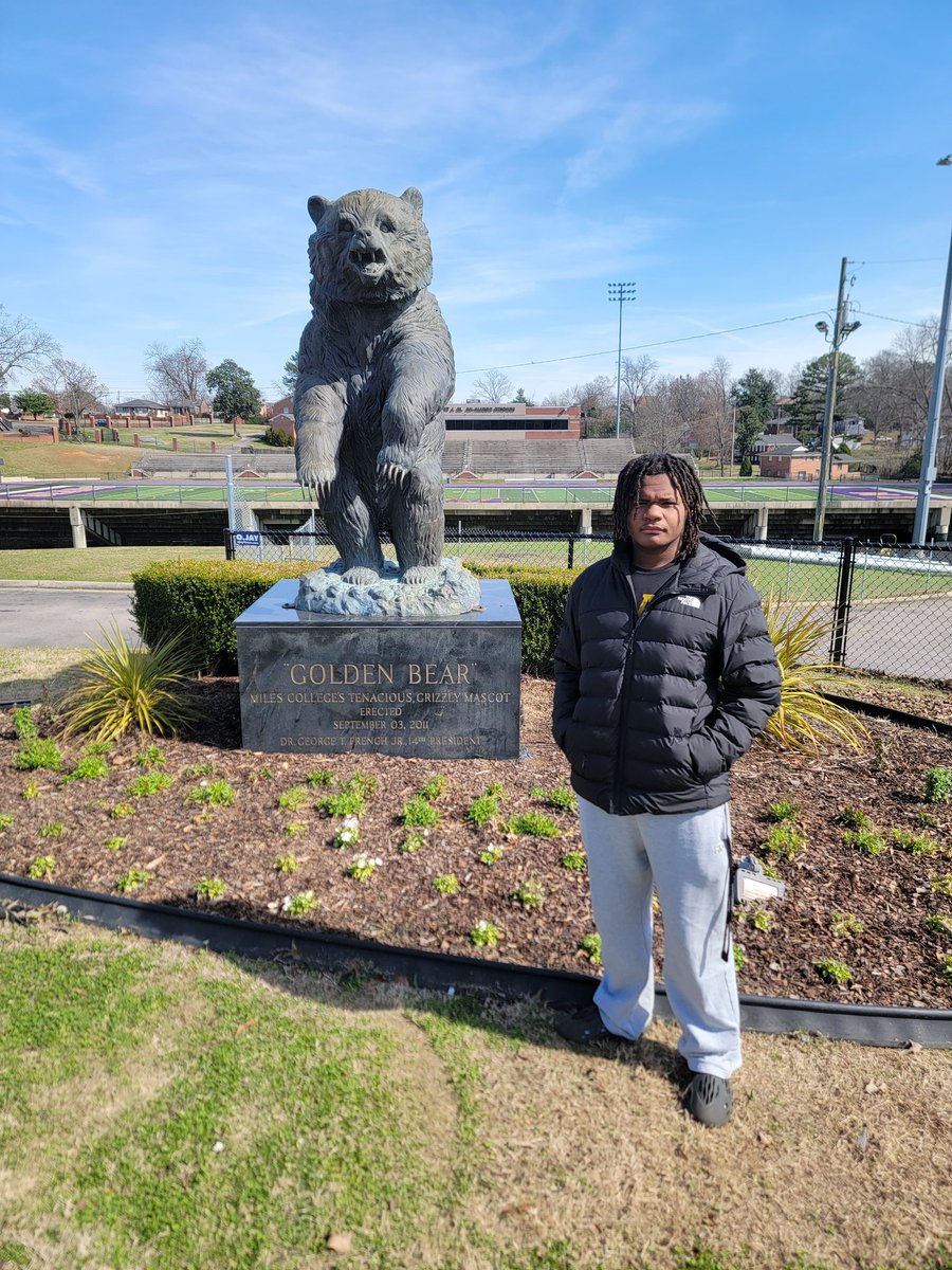 Blessed to be a Miles College Golden Bear! AGTG!