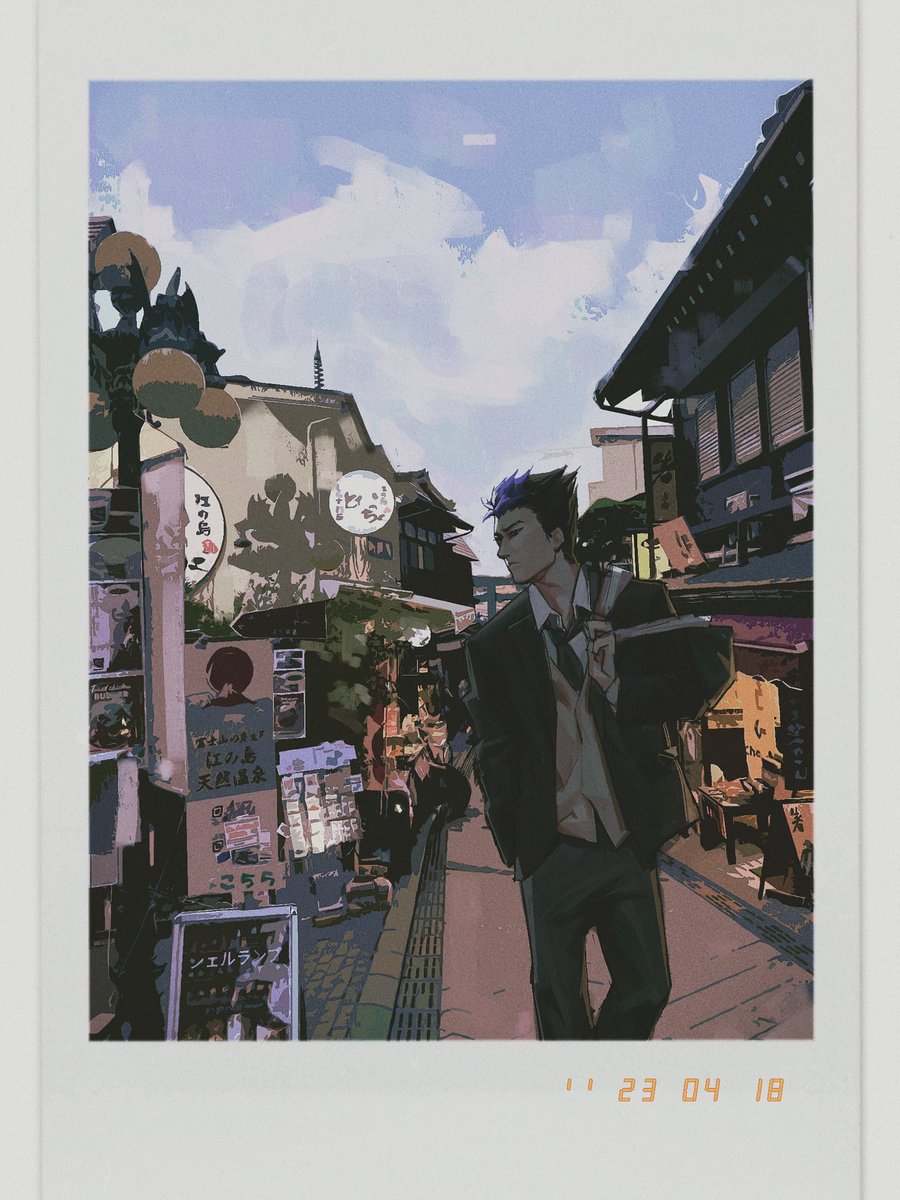 A photo of Yoru as a student（if

#Yoru #Valorantart