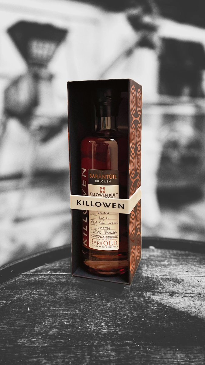As a celebration of the wonderful Killowen Kult group, we have released a very special bottling for them. A limited number of bottles are now available to the public on our website.
Peated Pot Still in Pinot Noir Firkins 🥃😁❤️🤗

killowendistillery.com/product/killow…