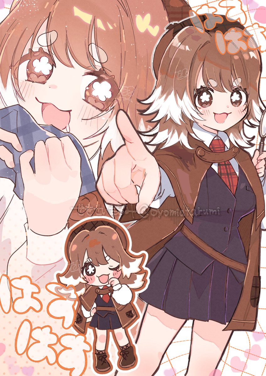 #100カノファンアート 蓮葉ちゃん加筆