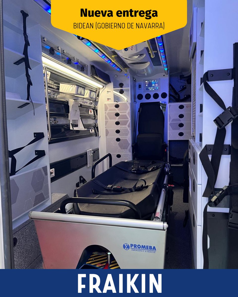 Entrega de 54 ambulancias a <a href="/bideansalud/">BIDEAN Salud Navarra | Nafar Osasuna</a>, la nueva empresa pública de transporte sanitario de Navarra.

¡Gracias <a href="/gob_na/">Gobierno de Navarra</a> por confiar en Fraikin para este gran reto!

#rentingindustrial #ambulancias #Bidean